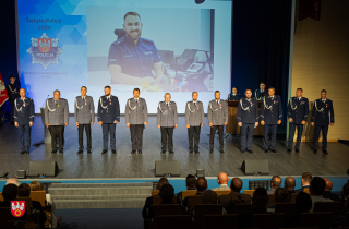 uroczystość z okazji Święta Policji 