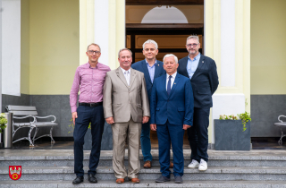 spotkanie odbyło się w pałacu w Rzęszkowie 