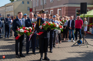 uroczystości na placu Powstańców Warszawy