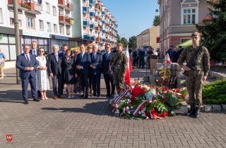 uroczystości na placu Powstańców Warszawy