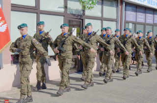 uroczystości na placu Powstańców Warszawy