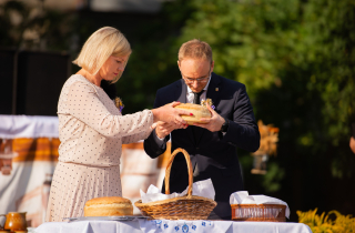 dożynki gminne w Białośliwiu 