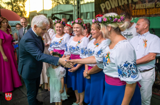 dożynki powiatowo-gminne w Szydłowie 