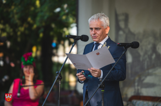 Narodowe Czytanie w ogrodzie Muzeum Stanisława Staszica