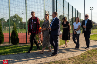 przedstawiciele władz także odwiedzili mieszkańców 