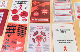 zwycięskie plakaty o AIDS