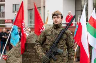 uroczystość pod obeliskiem Powstańców Wielkopolskich w Pile 