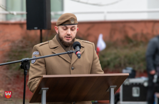 uroczystość pod obeliskiem Powstańców Wielkopolskich w Pile 