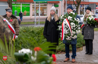 uroczystość pod obeliskiem Powstańców Wielkopolskich w Pile 