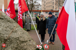 uroczystość pod obeliskiem Powstańców Wielkopolskich w Pile 