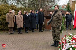 uroczystość pod obeliskiem Powstańców Wielkopolskich w Pile 